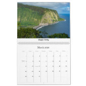Calendrier Hawaii Big Island (Mar 2026)