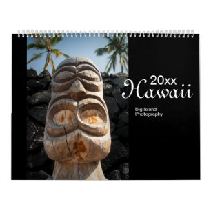 Calendrier Hawaii Big Island Photographie de voyage Pittoresq