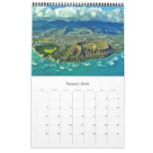 Calendrier Hawaii - États-Unis - (Jan 2026)