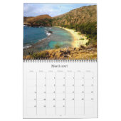 Calendrier Hawaii - États-Unis - (Mar 2027)