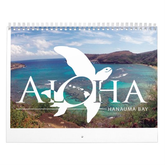 Calendrier Hawaii Marine Life (Protection)