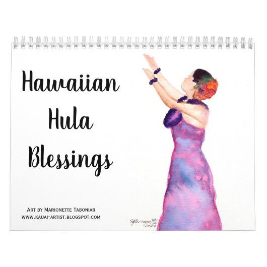 Calendrier Hawaiian Hula Blessings (Protection)