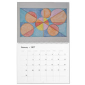 Calendrier healingcolors calendar 2026 (Feb 2027)