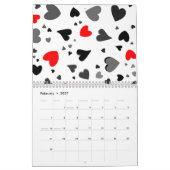 Calendrier Hearts (Feb 2027)