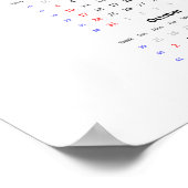 Calendrier Hearts 2022 Poster - dimanche en premie (Coin)