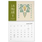 Calendrier Helen Foster Stencil (Jan 2027)