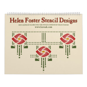Calendrier Helen Foster Stencil