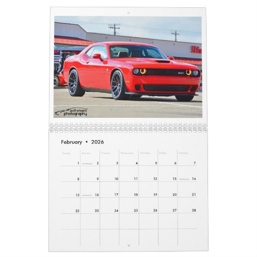 Calendrier Hellcat (Feb 2026)