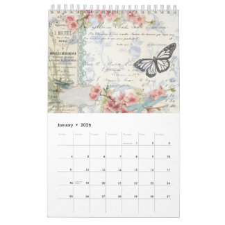Calendrier hellosusan Designs 12 Month Calendar 2026