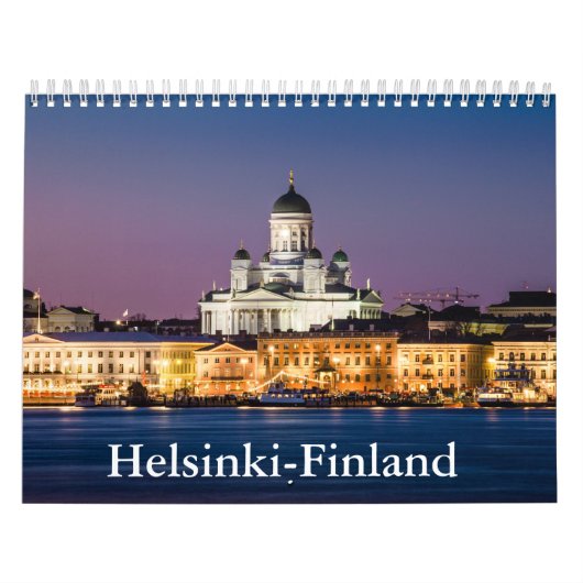 Calendrier Helsinki-Finland Calendar (Protection)