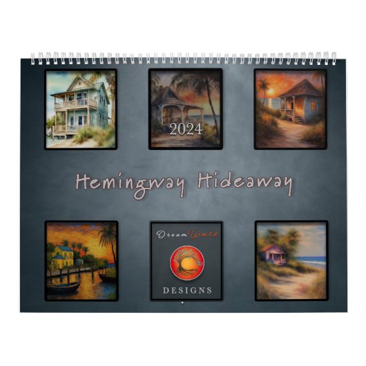 Calendrier Hemingway Hideaway 2024 - (Protection)