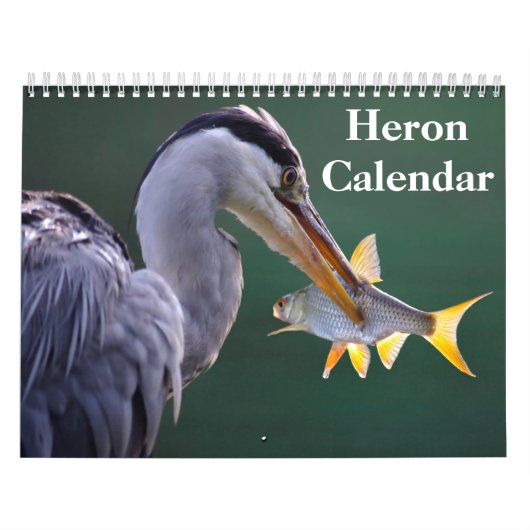 Calendrier Heron Bird 2025 (Protection)