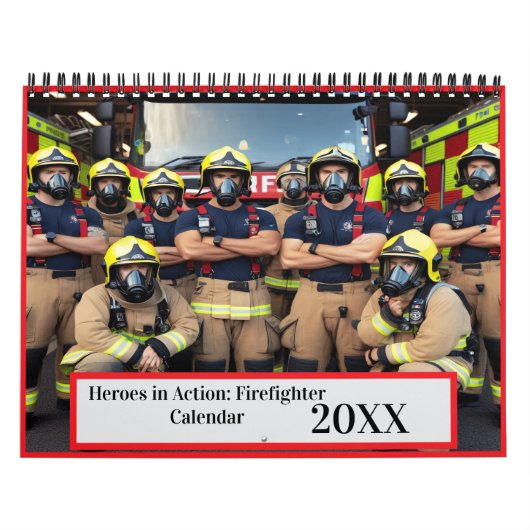 Calendrier Héros en action : pompier 20XX (Protection)