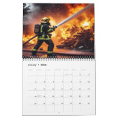 Calendrier Héros en action : pompier 20XX (Jan 2026)