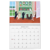 Calendrier heureux de Labradors C 2018 (Mar 2027)