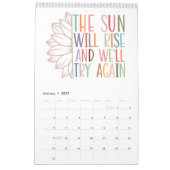 Calendrier Heureux esprit vie heureuse (Jan 2027)