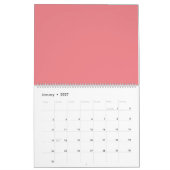 Calendrier Hex #F1838A, Fille (Jan 2027)