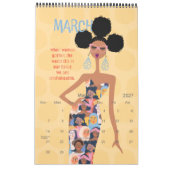 Calendrier Hey Gurl 2026 sur 12 mois (Mar 2027)