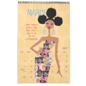 Calendrier Hey Gurl 2026 sur 12 mois (Mar 2027)