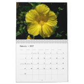 Calendrier Hibiscus (Feb 2027)