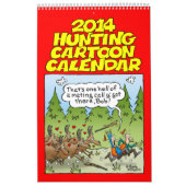 Calendrier hilare de bande dessinée de la chasse (Protection)