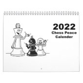 Calendrier Hilarious Chess Peace 2022 calender (Protection)