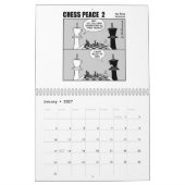 Calendrier Hilarious Chess Peace 2022 calender (Jan 2027)