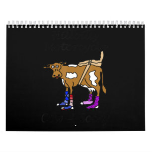 Calendrier Hillbilly Motorcycle Drôle Cadeau Vache Pour Vélos