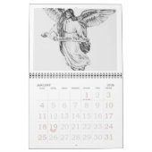 Calendrier Histoire de Jésus Christ dans le croquis Calendrie (Jan 2026)