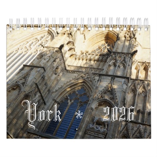 Calendrier Historic York 2026 (Protection)