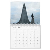 Calendrier Hiver En Islande (Jan 2027)