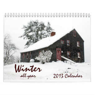 Calendrier Hiver toute l'année