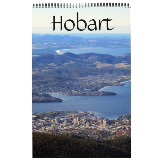 Calendrier Hobart Tasmanie (Protection)