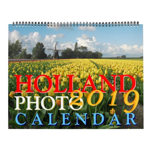 Calendrier Holland 2019 (Protection)