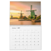 Calendrier Hollande 2027 (Jan 2027)