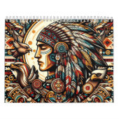 Calendrier Homme amérindien (Protection)