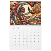 Calendrier Homme amérindien (Mar 2027)