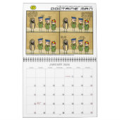 Calendrier homme de la doctrine 2017 (Jan 2026)