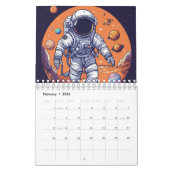 Calendrier Homme spatial (Feb 2026)