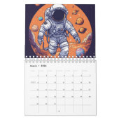 Calendrier Homme spatial (Mar 2026)