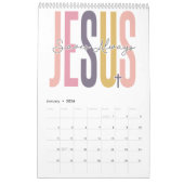 Calendrier Hommes de la foi motivations positives (Jan 2026)