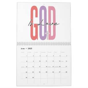 Calendrier Hommes de la foi motivations positives