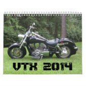 Calendrier Honda VTX 2014 #1 (Protection)