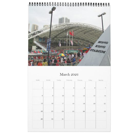 Calendrier hong (Mar 2026)