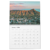 Calendrier Honolulu, Oahu, Hawaii Photographie Balnéaire (Jan 2026)