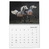 Calendrier Horaires muraux des chevaux (Jan 2027)