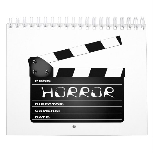 Calendrier Horreur Movie Clapperboard (Protection)