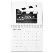 Calendrier Horreur Movie Clapperboard (Mar 2026)
