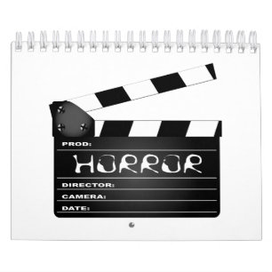 Calendrier Horreur Movie Clapperboard