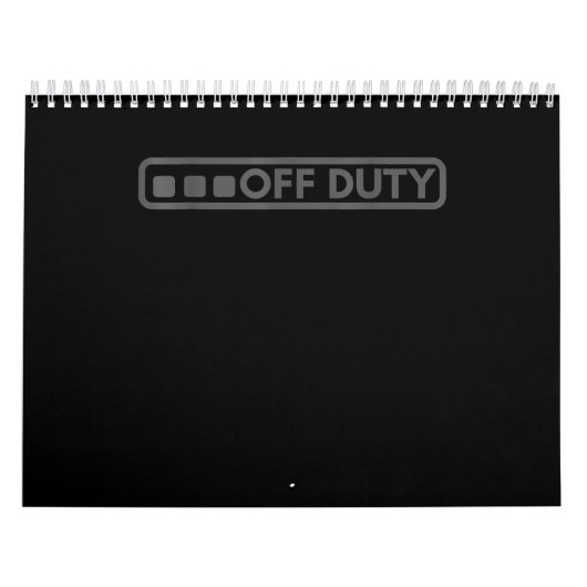 Calendrier Hors Service Parfait Pour Les Forces De Police De  (Protection)